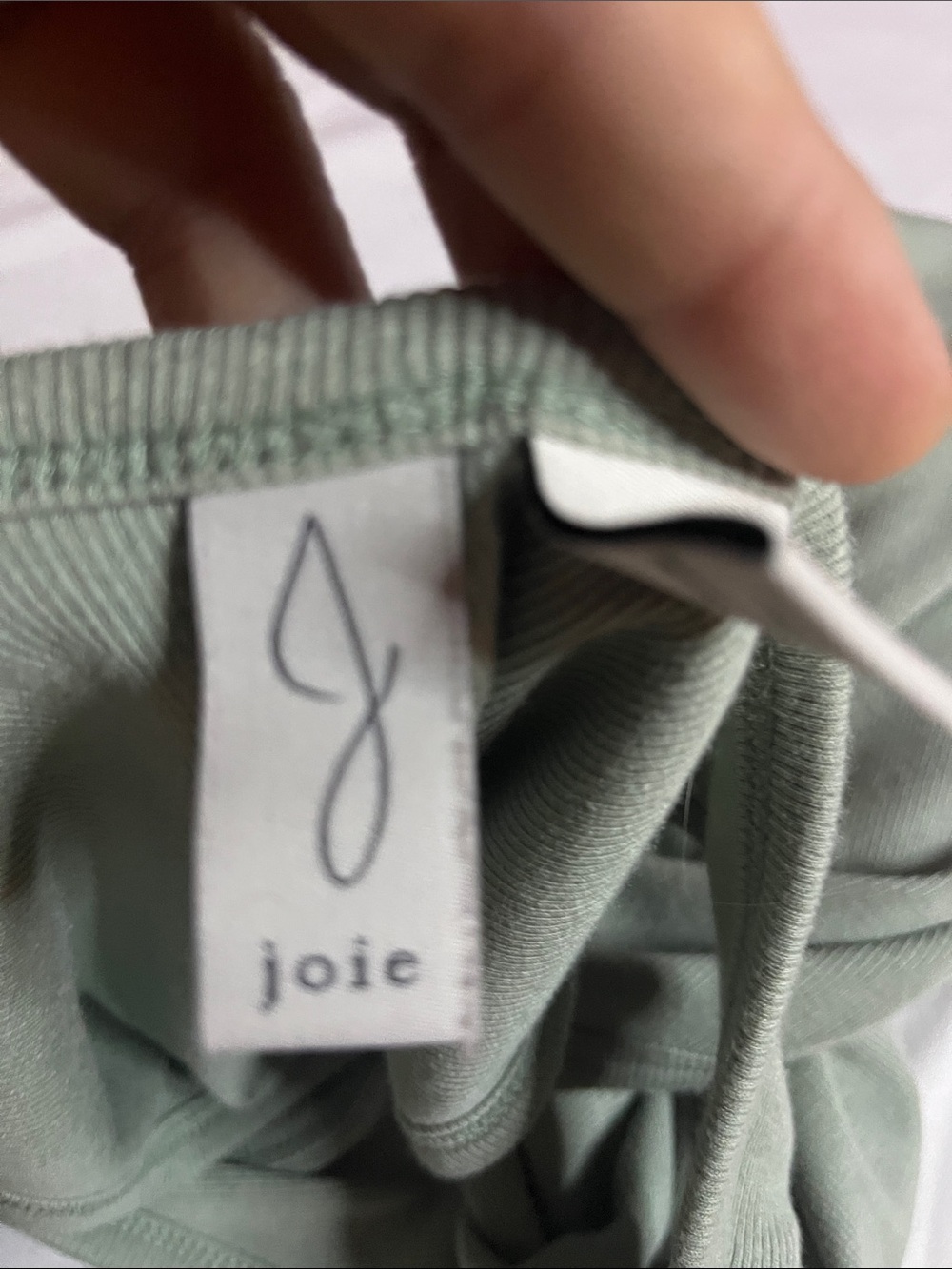 Joie Ribbed Tank - Picture 9 of 10